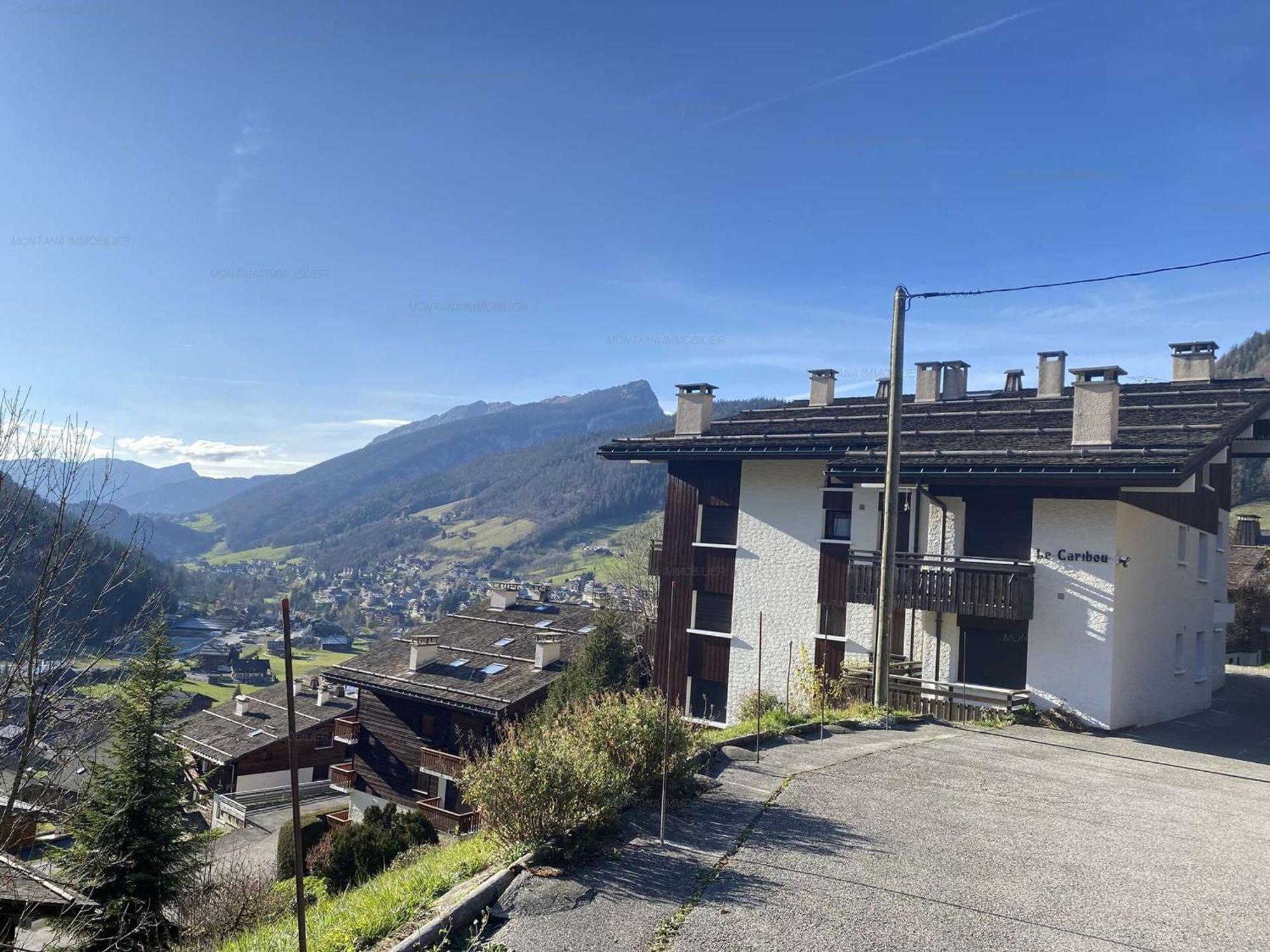 Studio Renove Avec Cabine - 26M² - 5 Pers - Balcon Expose Sud - Pres Skibus Et Remontees Mecaniques - Fr-1-458-125 Le Grand-Bornand Buitenkant foto